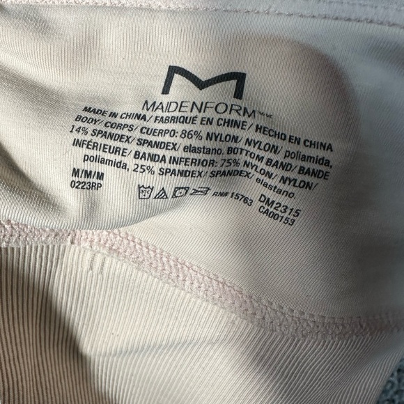 NWT Maidenform Women's M Seamless Crop Tank Wireless Bralette Size Medium - Picture 6 of 9